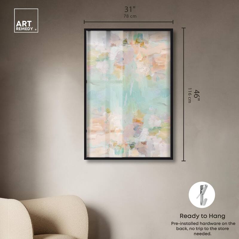 Expressive Swirls Shadowbox by Art Remedy