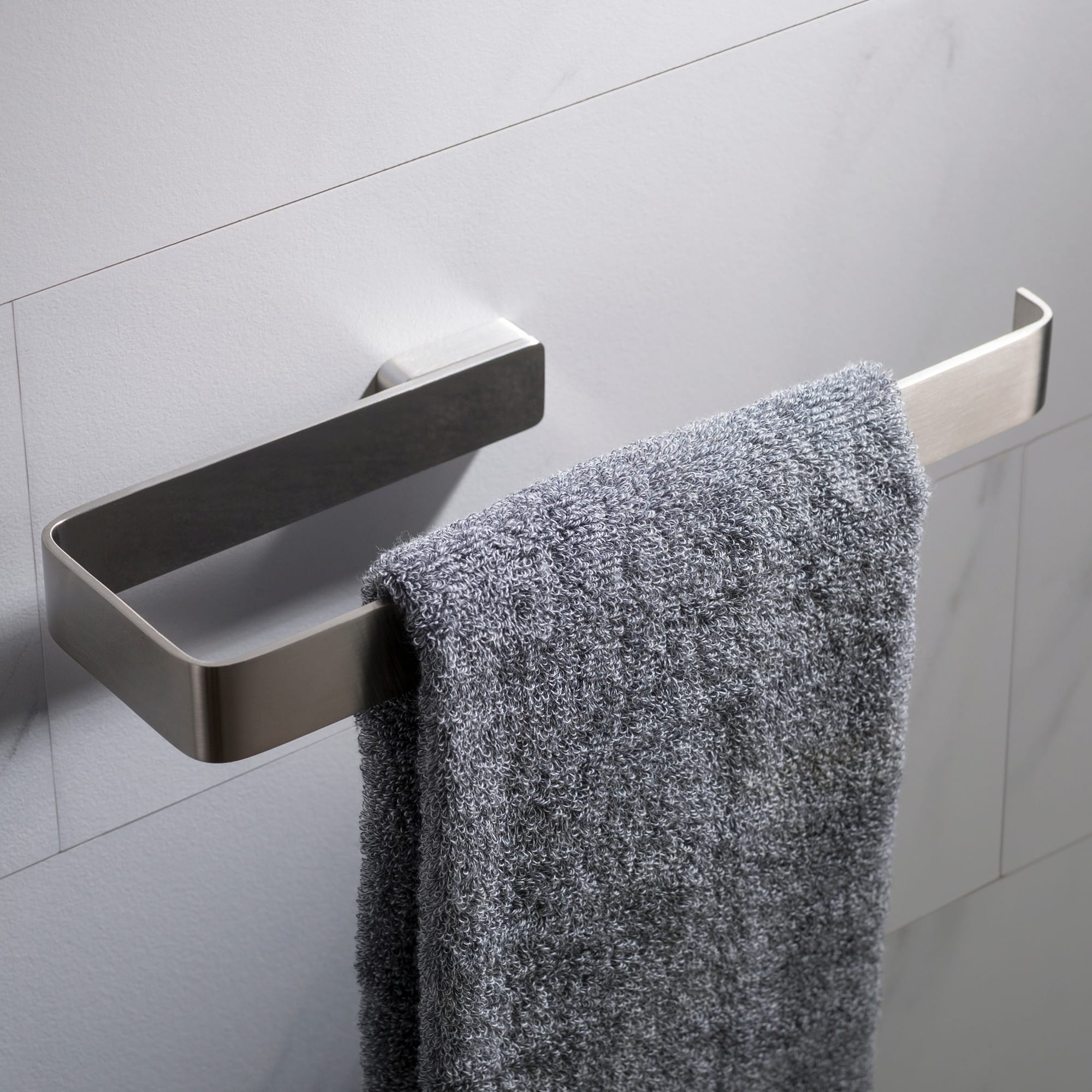 Amazon.com: Jiozermi 1 Pcs Stainless Steel Towel Ring, Black Square Towel  Holder Bathroom Towel Rack Towel Bar Wall Mount for Bathroom Lavatory :  Tools & Home Improvement
