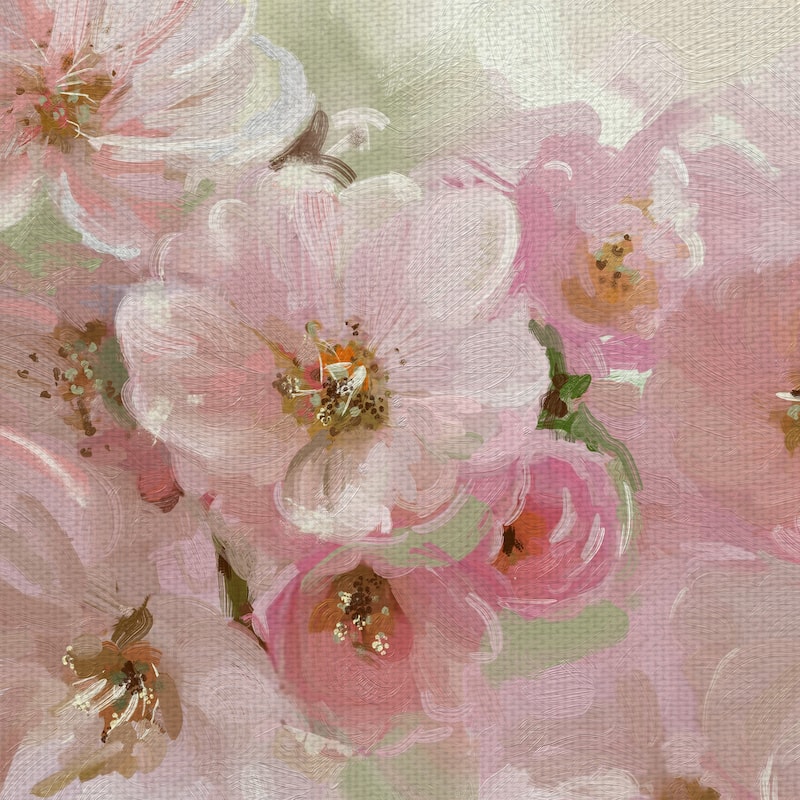 Japanese Cherry Tree by Studio Arts Canvas Art Print