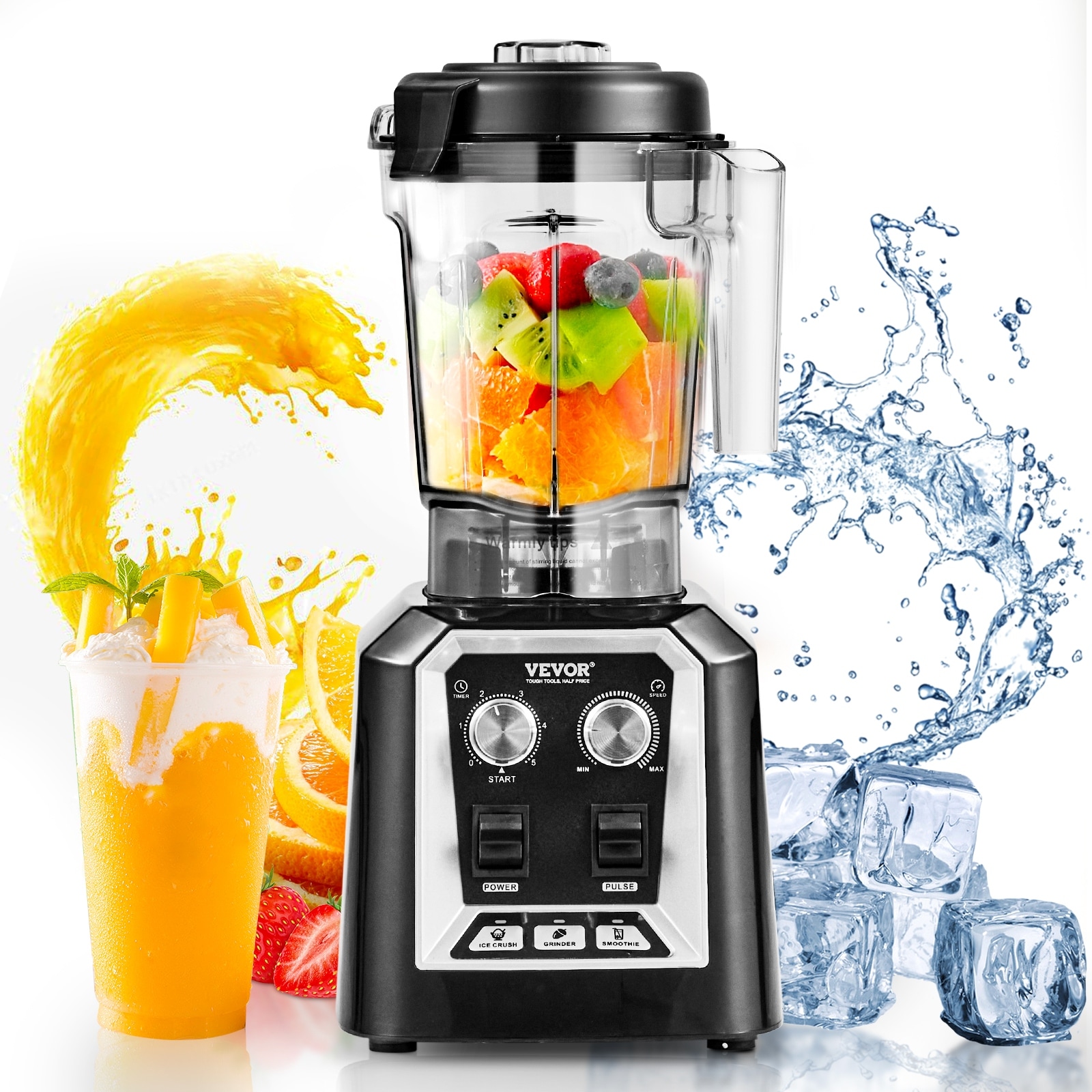 Hamilton Beach Professional Juicer Mixer Grinder 4 in 1 1400w