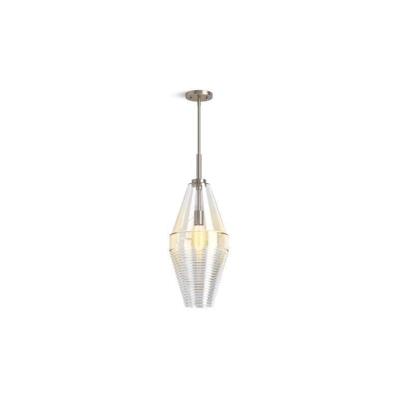 Kohler Lighting 42195-PE01 Simplice 10" Wide Diamond Pendant