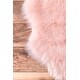 preview thumbnail 23 of 32, Nuloom Double Faux Flokati Sheepskin Shag Runner Rug