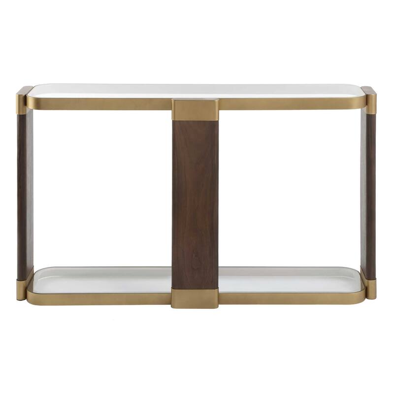 Uttermost Ryles Glass Console Table