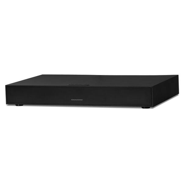 Magnasonic Soundbase Tv Speaker System 2 1 Home Theater Audio With Built In Subwoofer Bluetooth Hdmi Arc Overstock 27030121