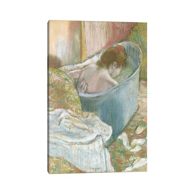 iCanvas "The Bath" by Edgar Degas Canvas Print
