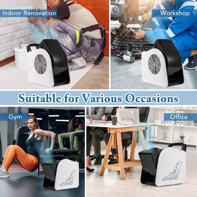 Costway High Velocity Blower Fan with 3 Speeds & 185° Pivoting Head - See Details
