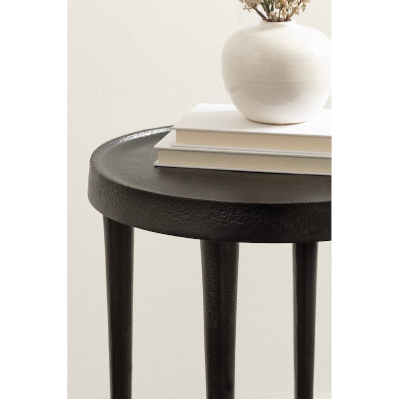 Kate and Laurel Rava Metal Drink Table