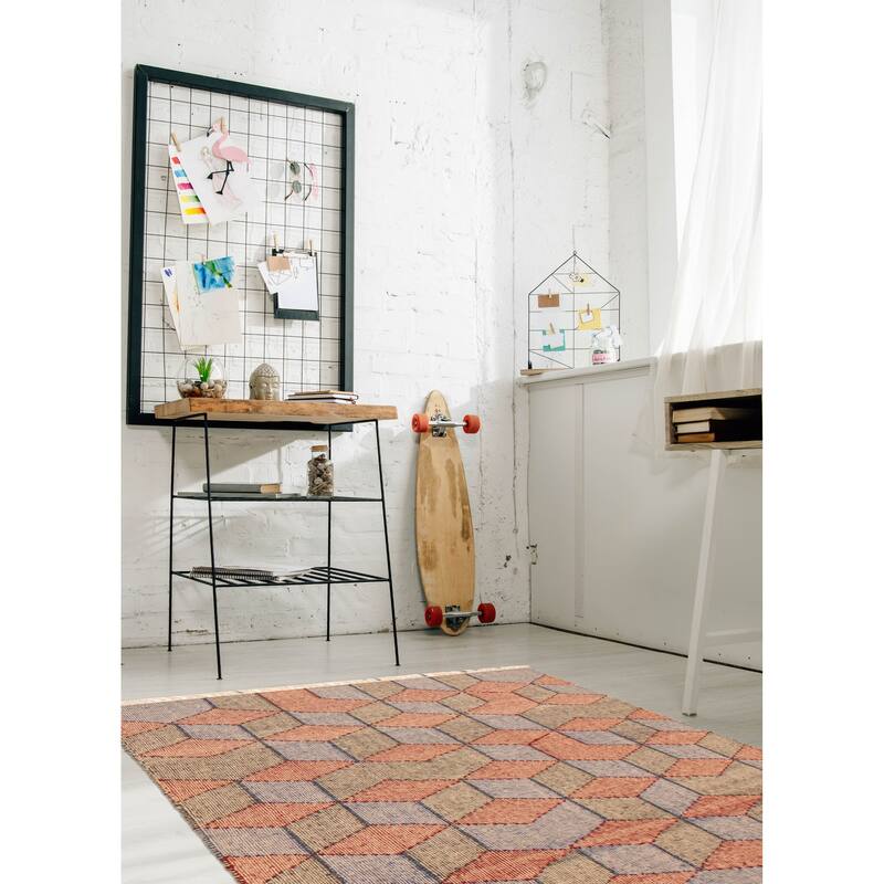 Ankara FW Red Kilim 5'1" x 7'11" - 5'1 x 7'11