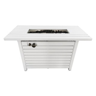 LSI Steel Propane/Natural Gas Fire Pit Table