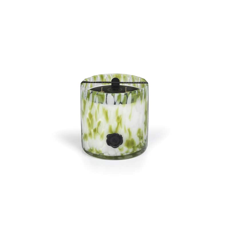 AG Opal Glass 3-Wick Candle Jar-Sicilian Lemon Bergamot - 6"dia x 6"