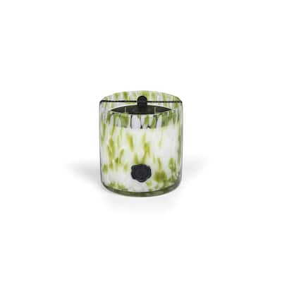 AG Opal Glass 3-Wick Candle Jar-Sicilian Lemon Bergamot - 6"dia x 6"