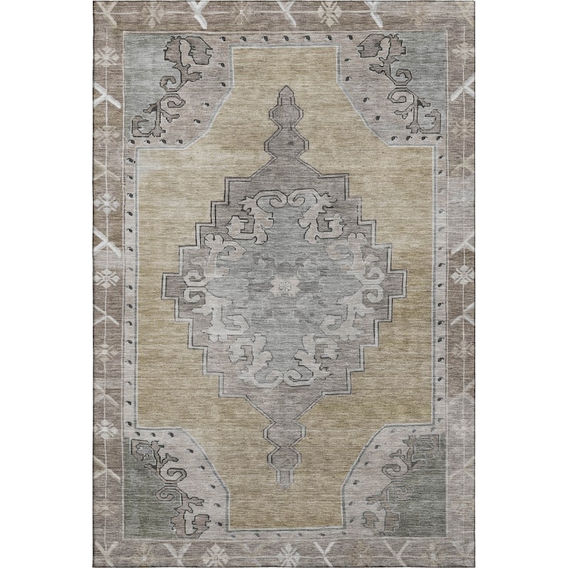Premium Washable Super Soft Vintage Traditional Mayfield Rug