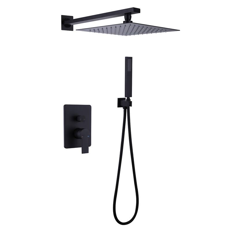 Pressure Balanced Complete Shower System With Rough-In Valve