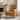 HULALA HOME Manuela Traditional Genuine Leather Chair