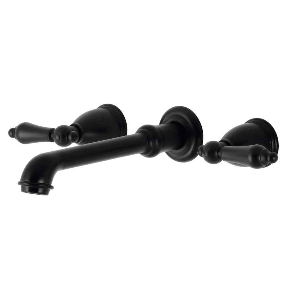 Kingston Brass English Country 3-Hole Wall Mount Roman Tub Faucet