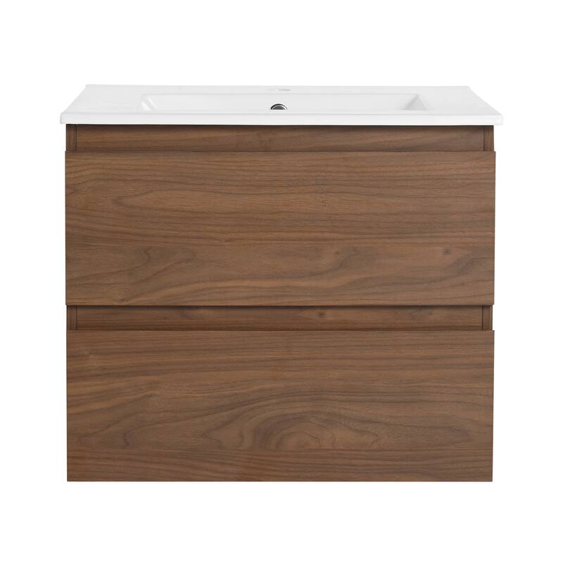 Topcraft Wall-Mounted Bathroom Vanity With Sink