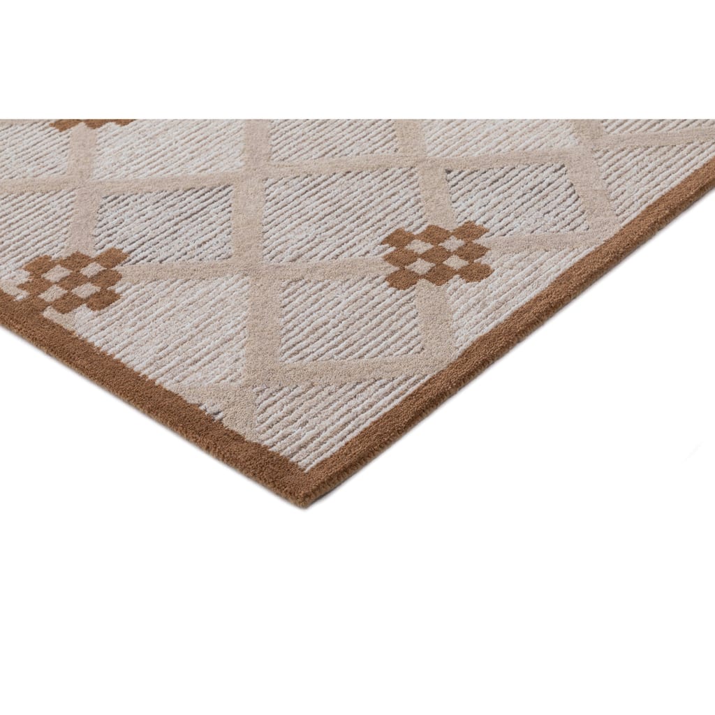 Terra by Obeetee Freya Elsa Neutral Rug