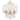 Othello 3 Light Vibrant Gold Chandelier - 15'' W x 15'' H