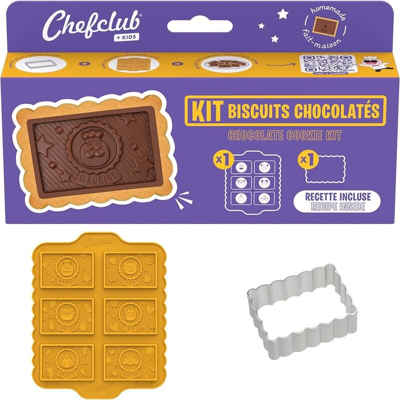 Chefclub Kids Chocolate Cookie Kit - Multicolored