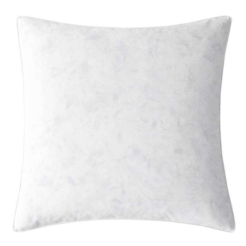 HiEnd Accents Square Down Pillow Insert, 1PC - White - Euro Square