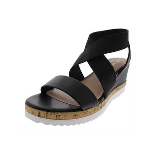 steven natural comfort kick wedge sandal