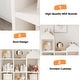 preview thumbnail 13 of 16, Kids Bookshelf with Reading Nook, Bookcase with Seat Cushion