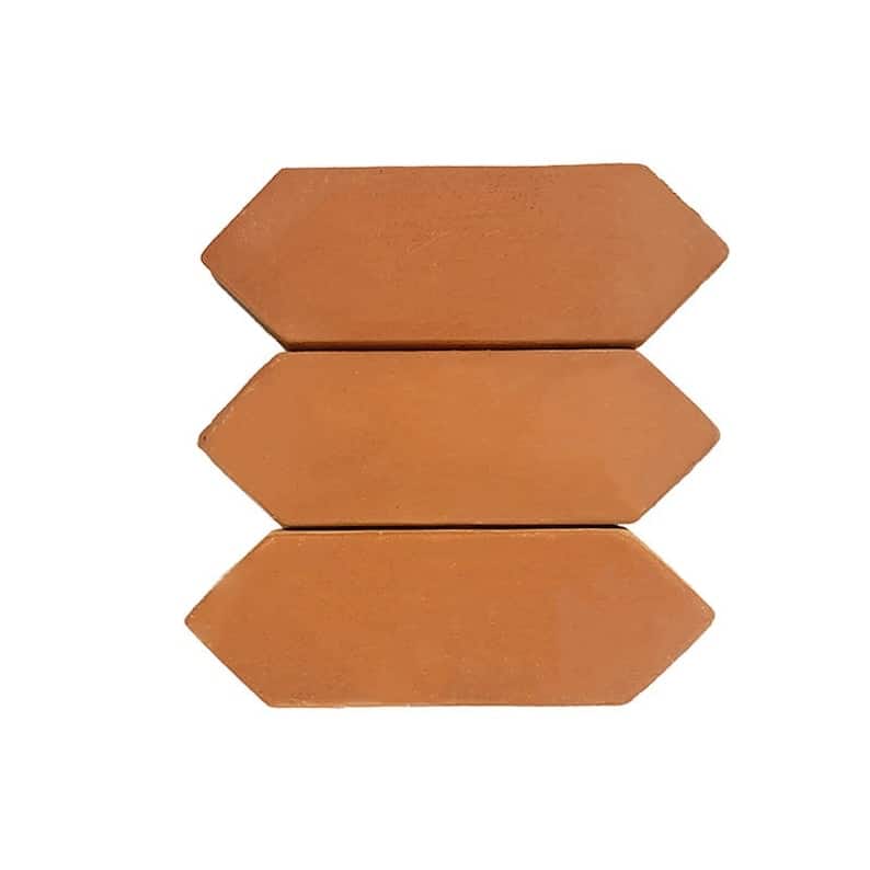 Natural Terracotta Picket 12"x4" tile
