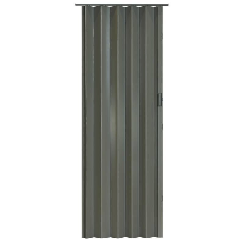 Spectrum Elite City Grey PVC 48-inch x 96-inch Folding Door