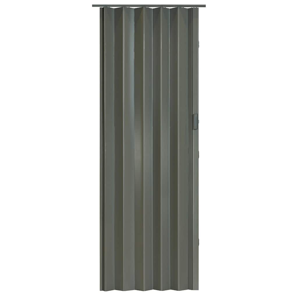 Spectrum Elite City Grey PVC 48-inch x 96-inch Folding Door
