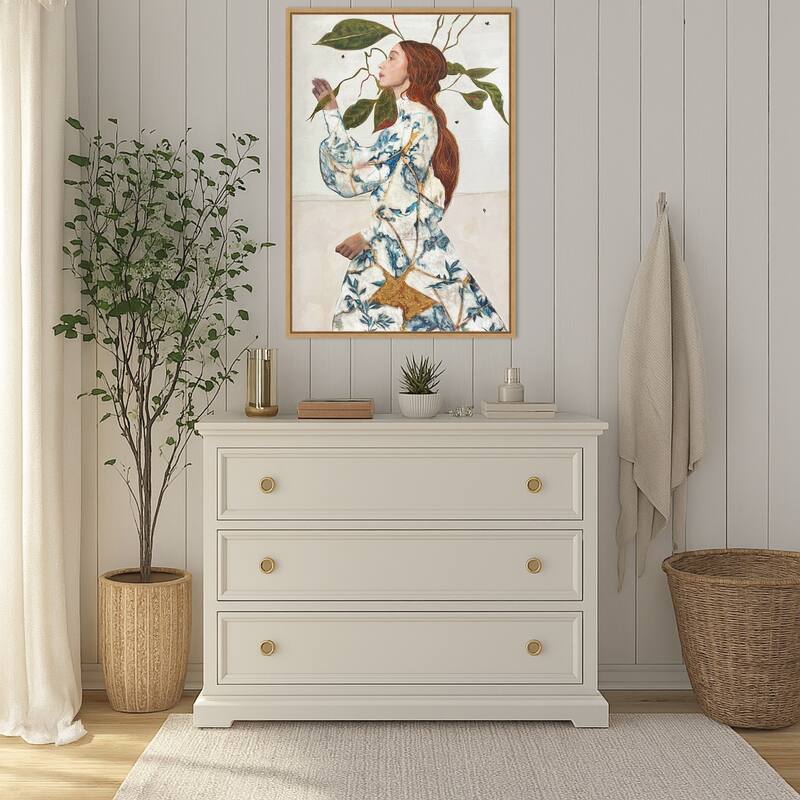 Le Voyage Fantastique No. 3 by Karenina Fabrizzi Framed Canvas Wall Art Print