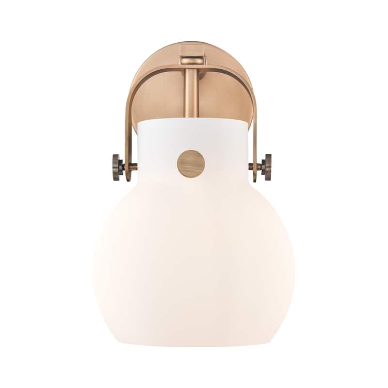 Innovations Lighting 423-1W-5-7 Pilaster II Sphere Sconce Pilaster II