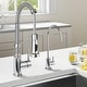 preview thumbnail 125 of 152, Kraus Bolden 2-Function 1-Handle Commercial Pulldown Kitchen Faucet
