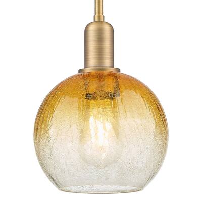 Innovations Lighting 716-1S-G483-8AM Brookhaven Globe 8" Wide Mini