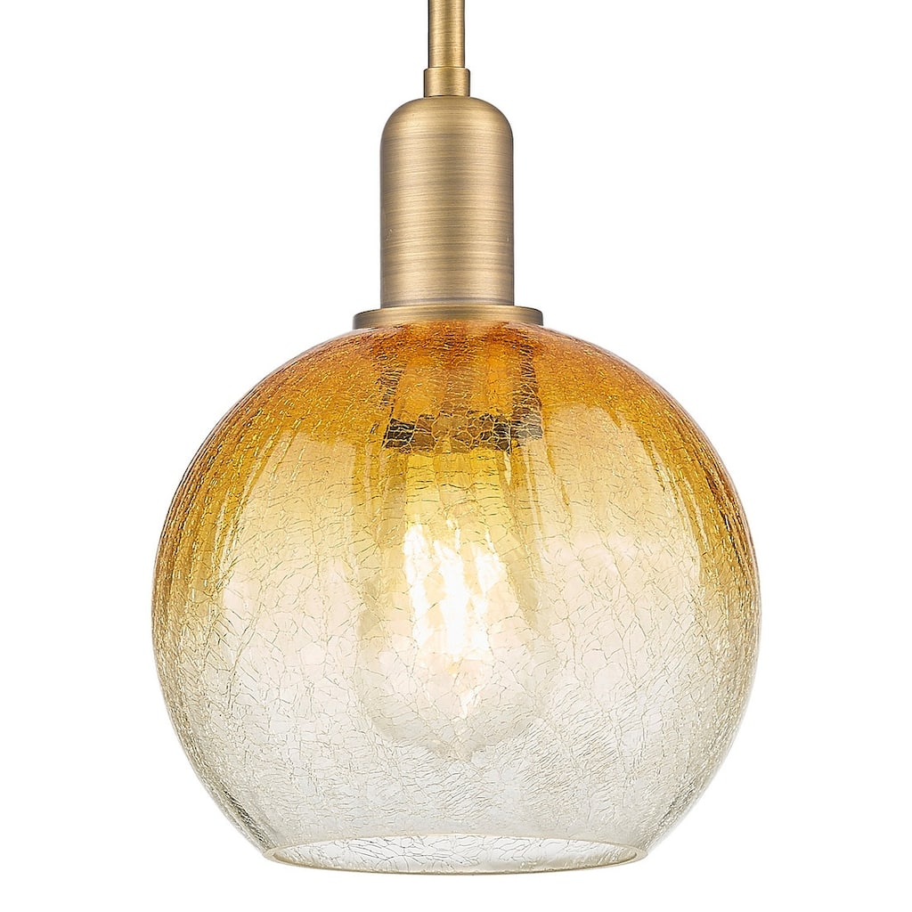 Innovations Lighting 716-1S-G483-8AM Brookhaven Globe 8" Wide Mini