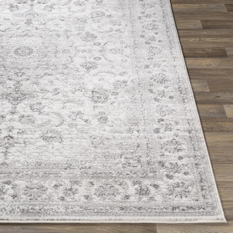 Livabliss Monte Carlo Updated Traditional Medallion Area Rug