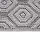 preview thumbnail 12 of 12, LOOM & LUXE Collection 2X8 Geometric Indoor/Outdoor Area Rug - 96" D x 26" W x 0.28" H
