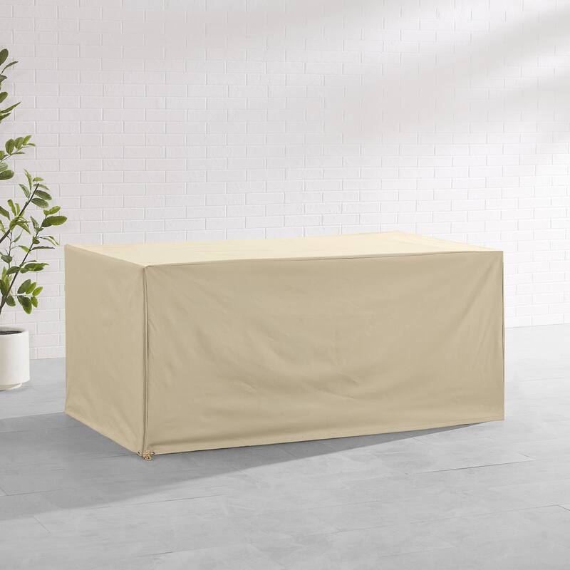 Crosley Outdoor Dining Table Furniture Cover - Tan