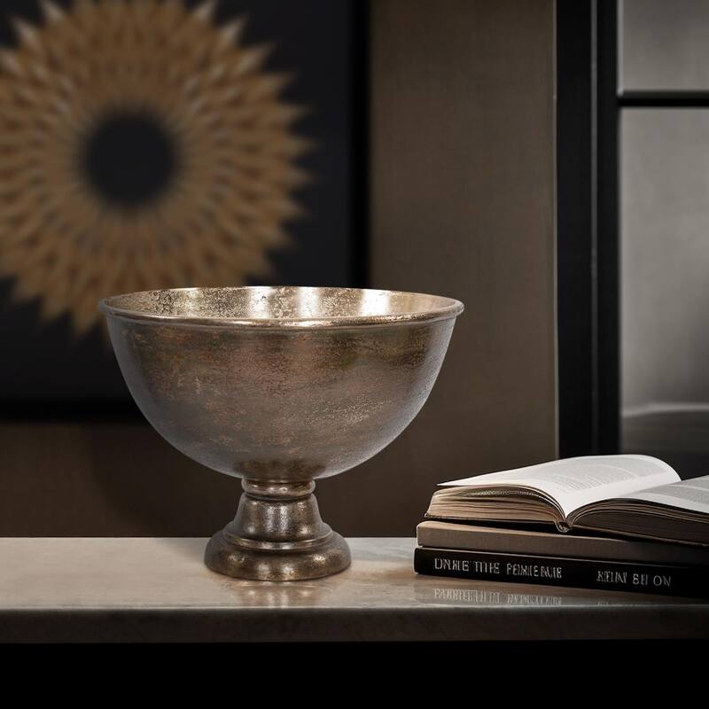 Golden Ore Large Champagne Serving Bowl