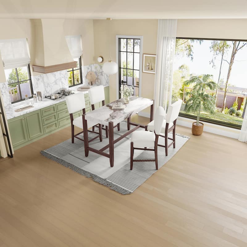 Versatile Counter Height Table for Various Spaces with Modern Design