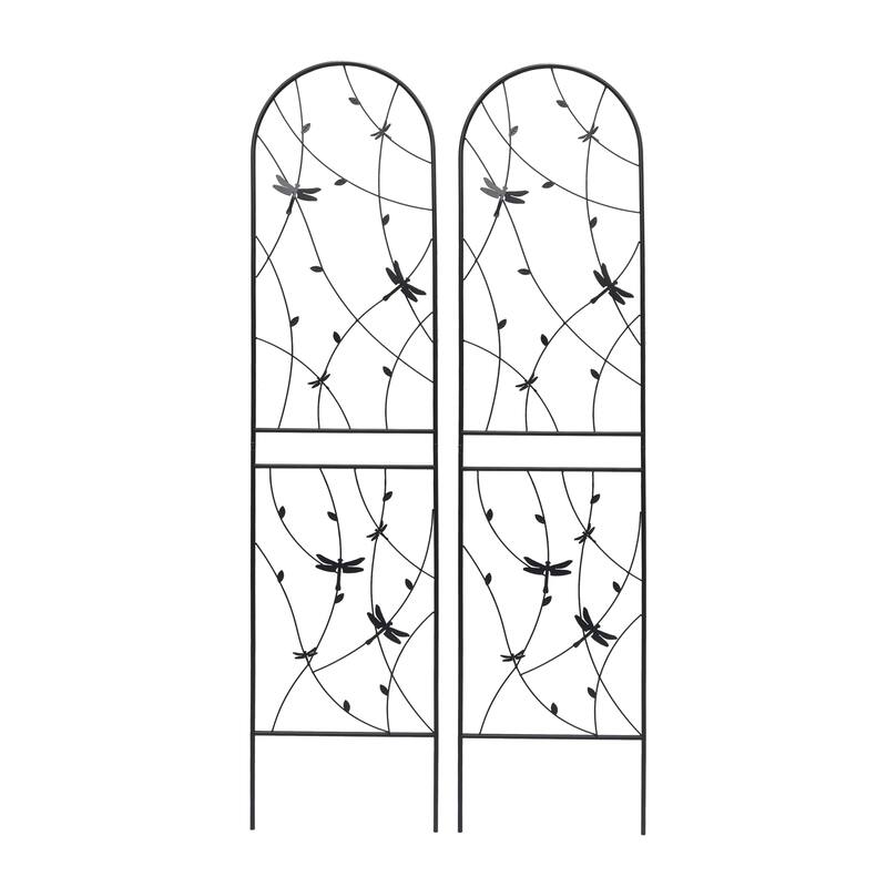 2 Pack Metal Garden Trellis
