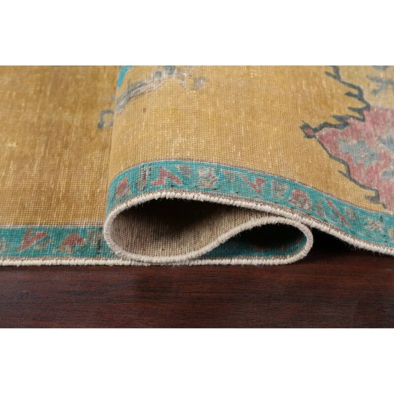 Traditional Geometric Tabriz Persian Area Rug Handmade Wool Carpet - 5'9" x 8'10"