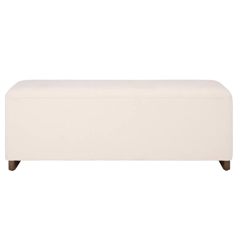 SAFAVIEH HOME Kowal Storage Bench - 51"W x 17"D x 19"H