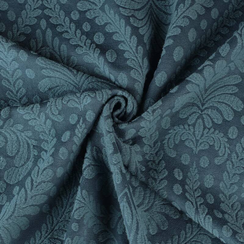 Superior Aspen Jacquard Floral Scalloped Edges Cotton Blend Bedspread Set