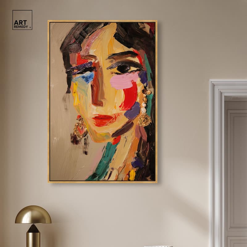 Colorful Expression II Canvas by Art Remedy