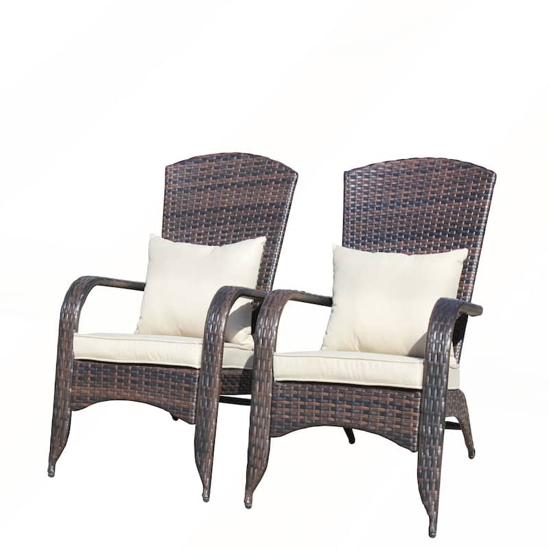 2PCS Patio Chair with Cushions
