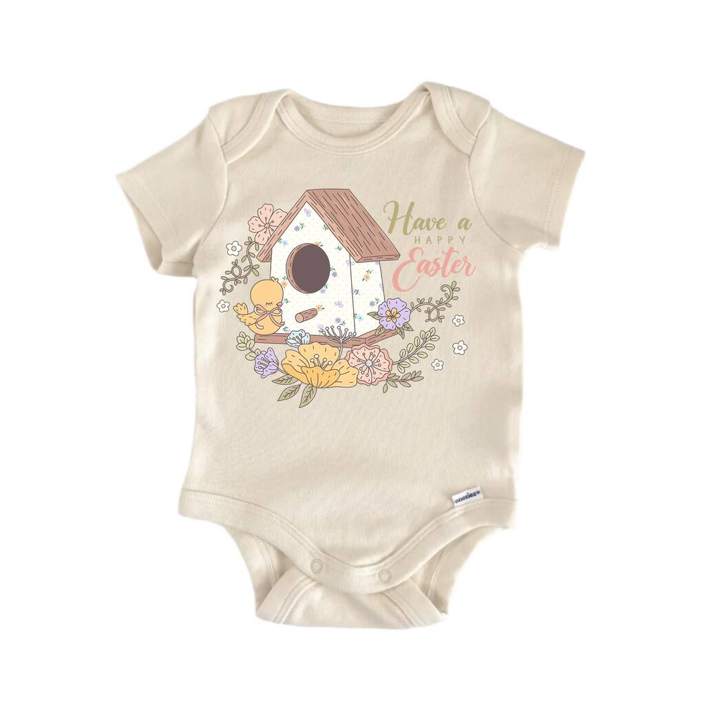 Have A Happy Easter - Baby Boy Girl Clothes Infant Bodysuit Funny Cute Newborn