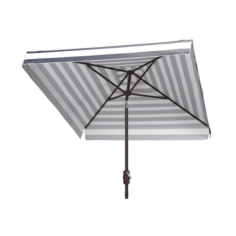 SAFAVIEH Outdoor Jaelynn Fashion Line 7.5 Ft Square Umbrella