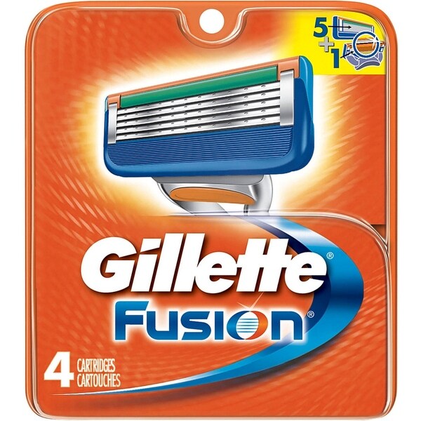 Gillette Fusion Replacement Cartridges 4 ea