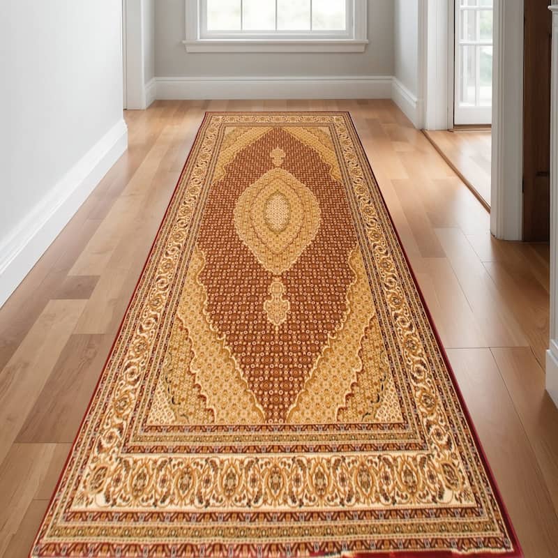 HomeRoots Cabu Moroccan Traditional Runner Area Rug - 19' Runner