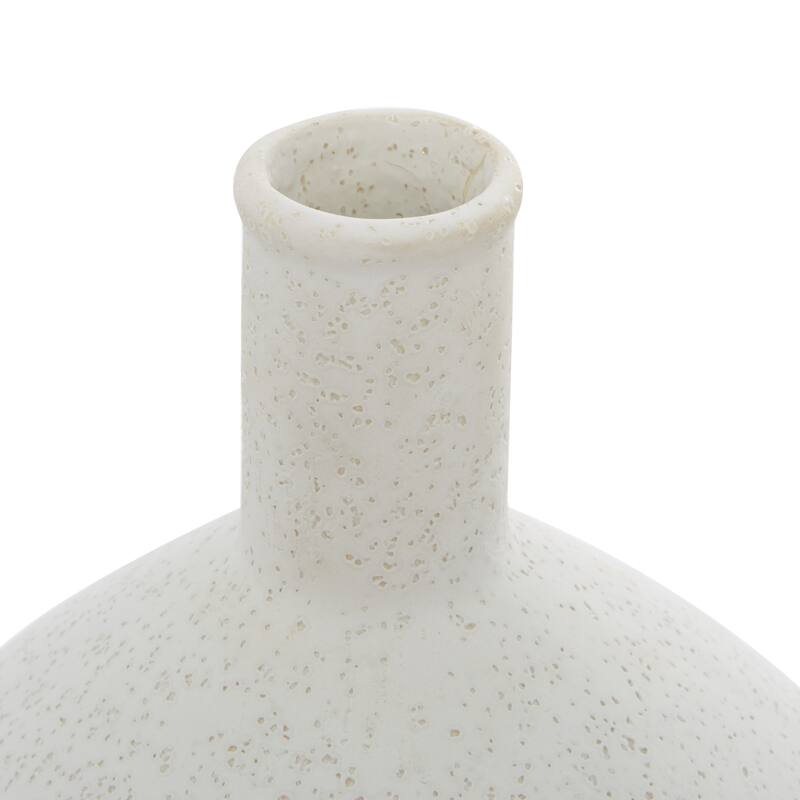 Ceramic Vase - Set of 3 Black - CosmoLiving by Cosmopolitan - 4"W x 4"L x 17"H
